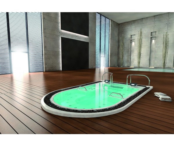 8.5 SPAS Y SAUNAS - SPA PUBLICO CON REBOSADERO MOD. WELLMAX